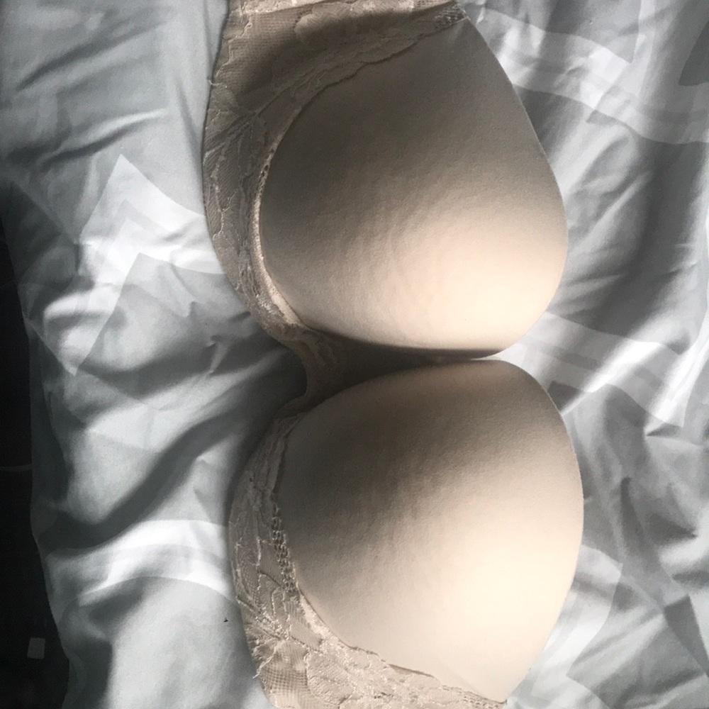 Victoria secret lined strapless bra 34 DDD